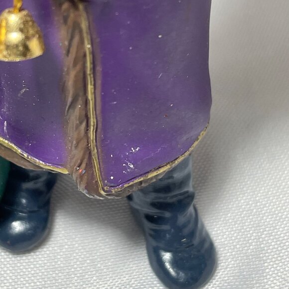 Hallmark Ornament Merry Olde Santa Christmas Purple - Picture 3 of 4